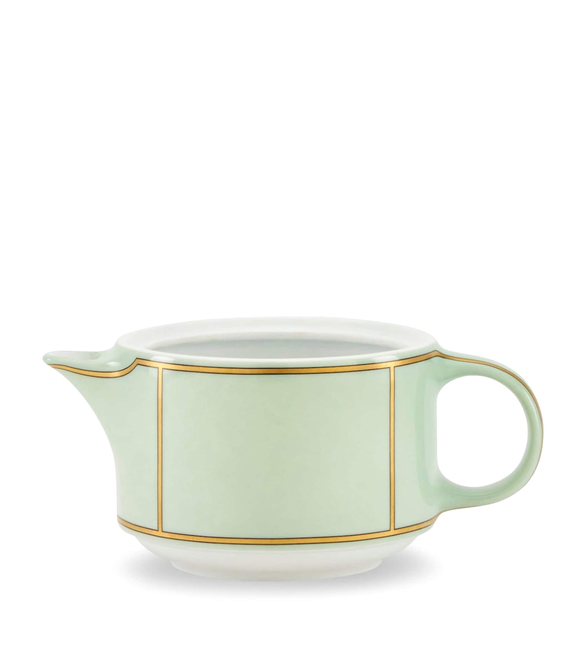 GINORI 1735 Porcelain Colonna Diva Verde Milk Jug