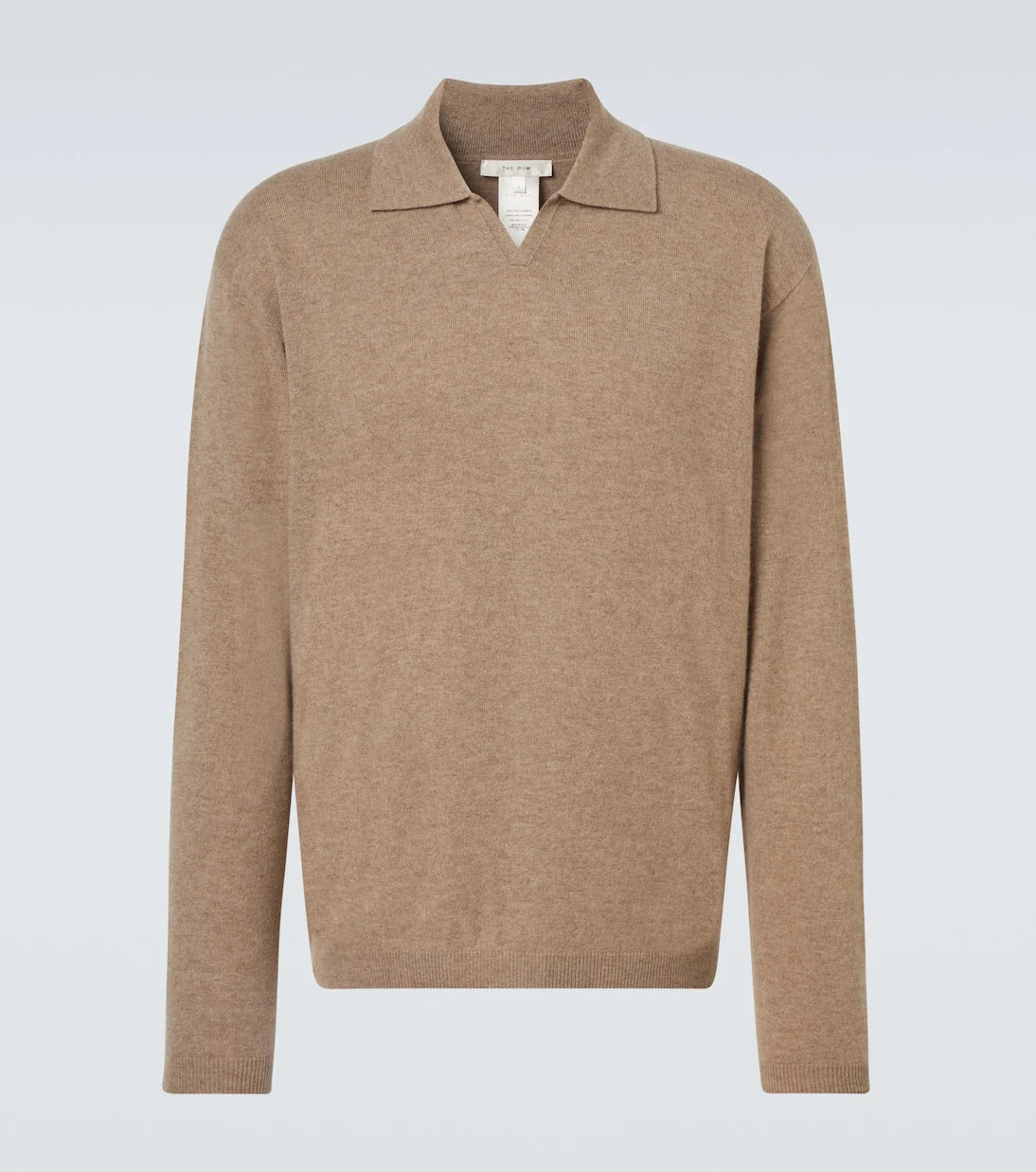 The Row - Franz cashmere polo sweater