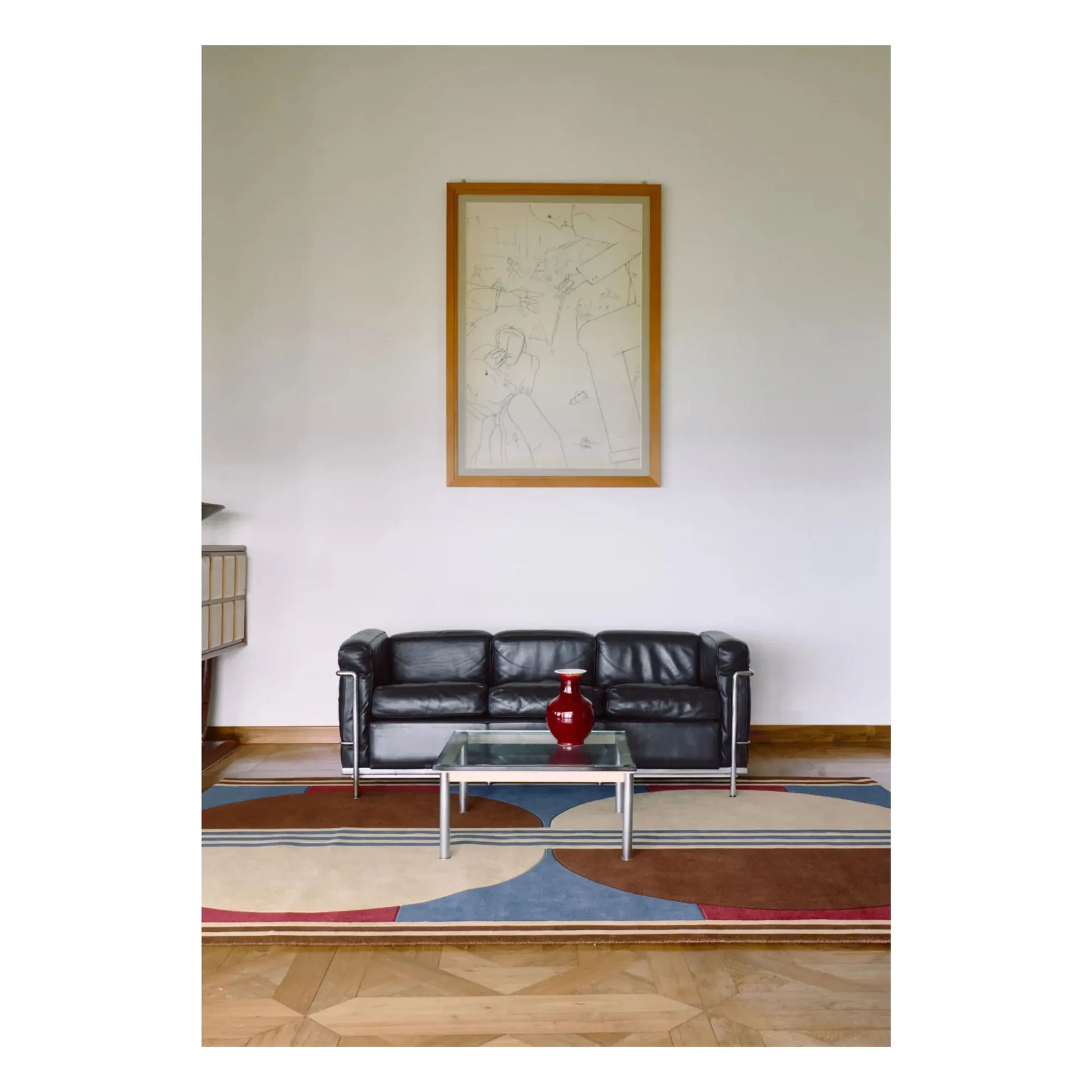 Layered - Mezza Confetto wool rug | Multicoloured