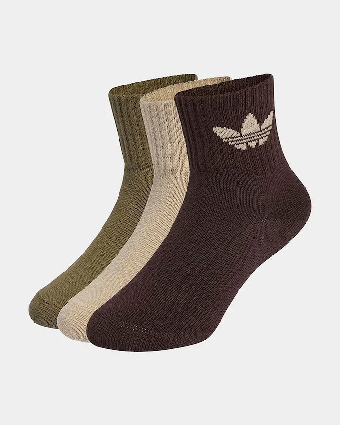 Pamuklu çocuk çorapları adidas Originals (3 çift)