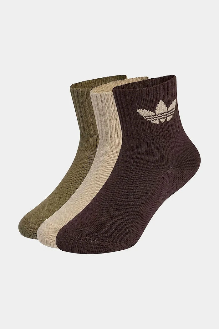 Pamuklu çocuk çorapları adidas Originals (3 çift)