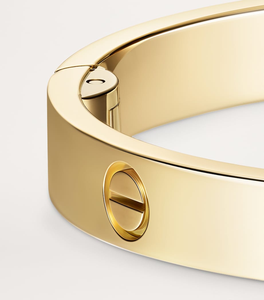Cartier LOVE Classic Yellow Gold Bracelet - Single-Screw Closure