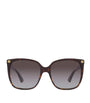 Brown Acetate Square Sunglasses