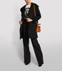 Max Mara Black Rialto Hooded Coat