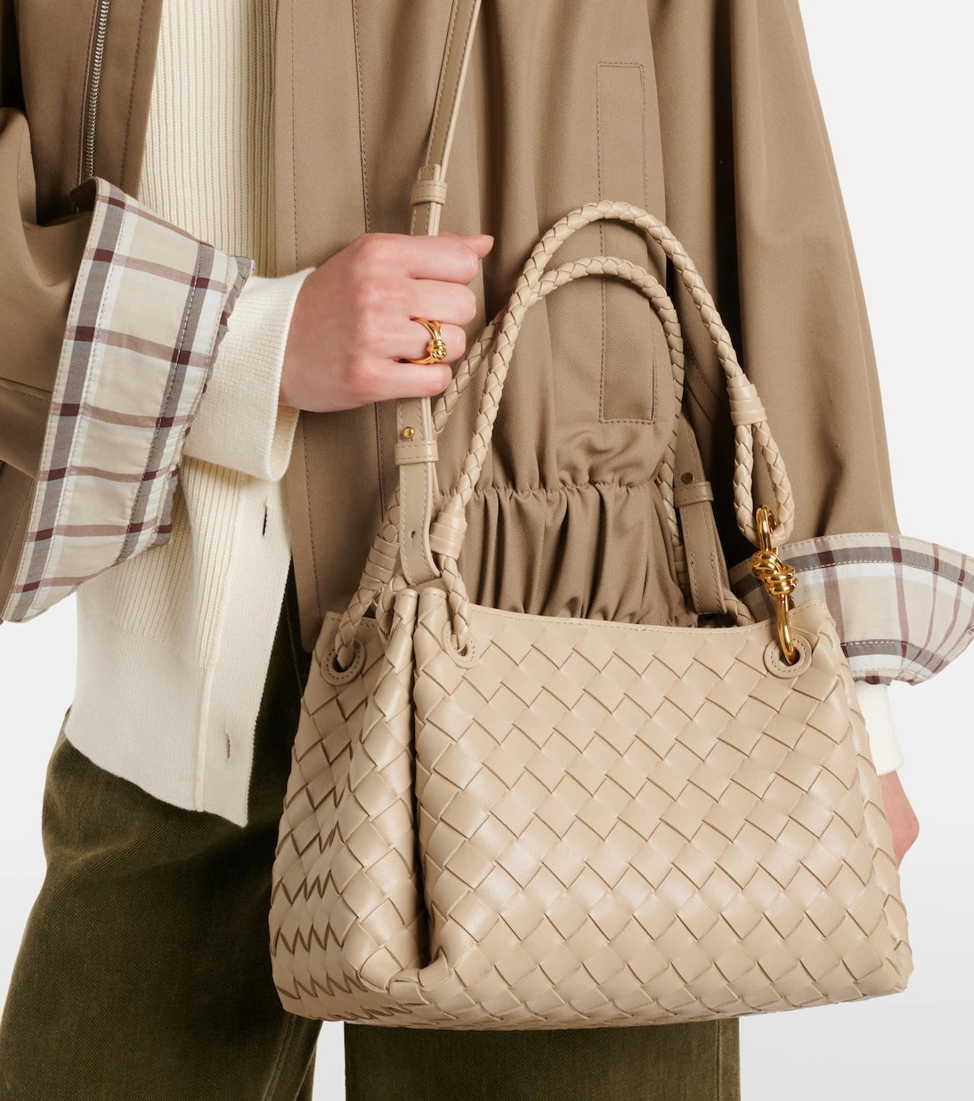 Bottega Veneta - Parachute Medium leather tote bag