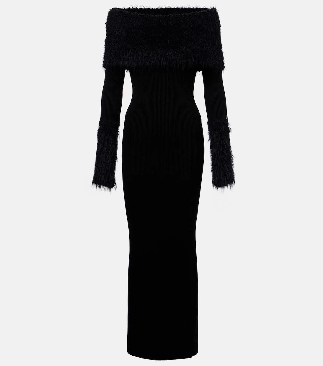 Jean Paul Gaultier - Ribbed-knit maxi dress