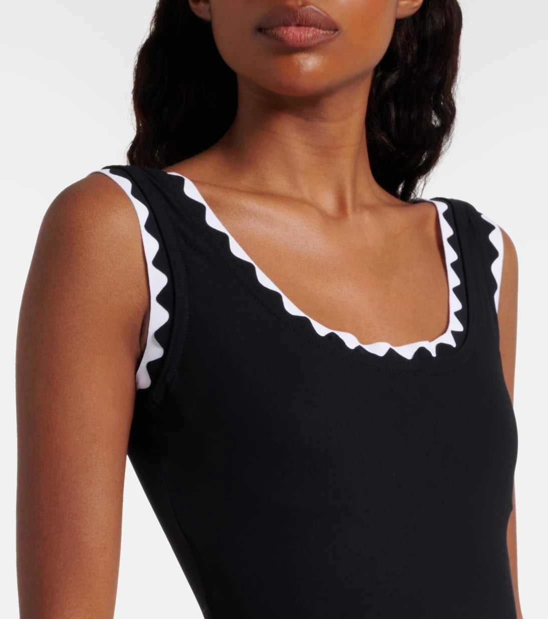 Karla Colletto - Lia scalloped swimsuit