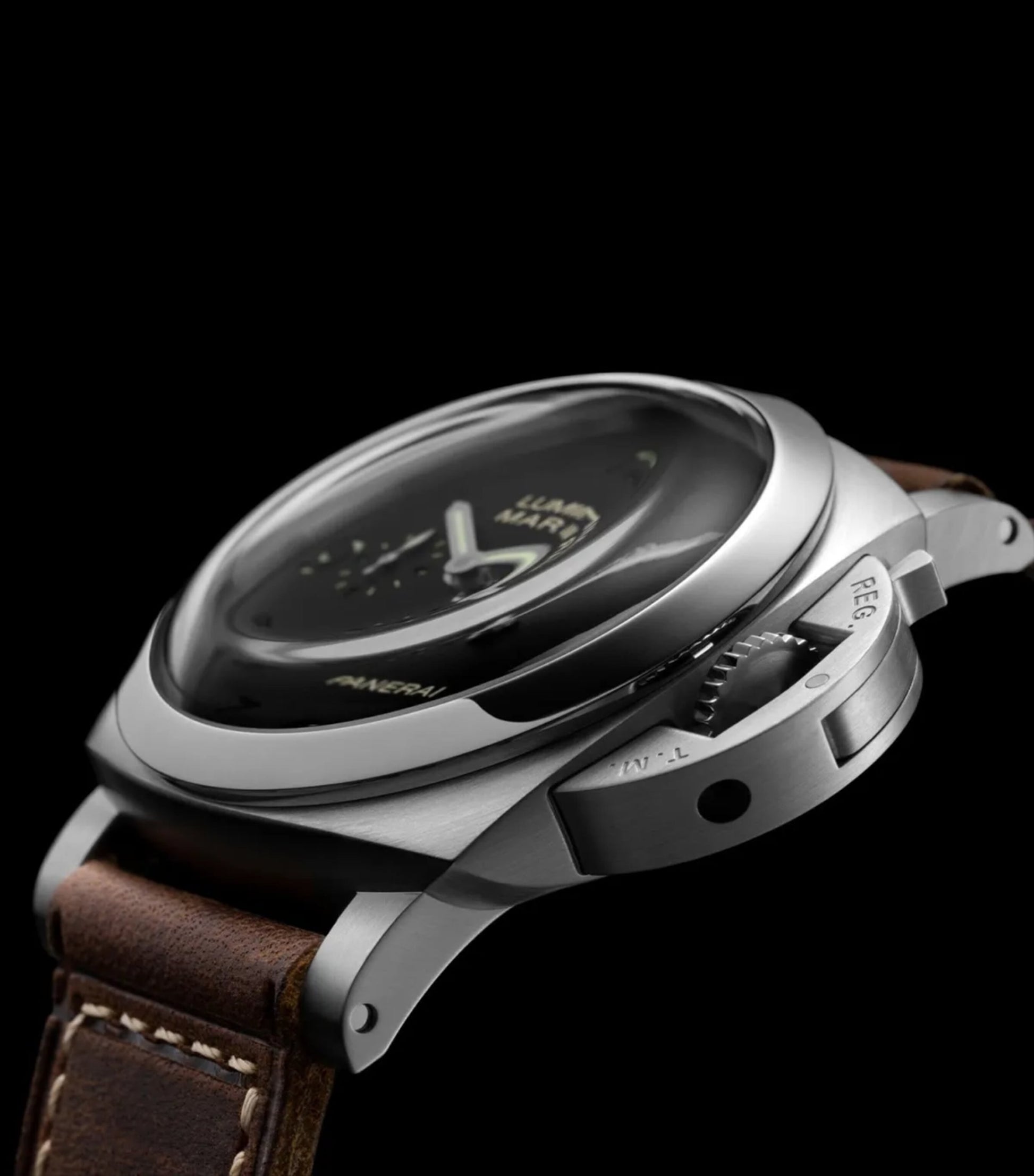 Panerai Stainless Steel Luminor Watch 44mm