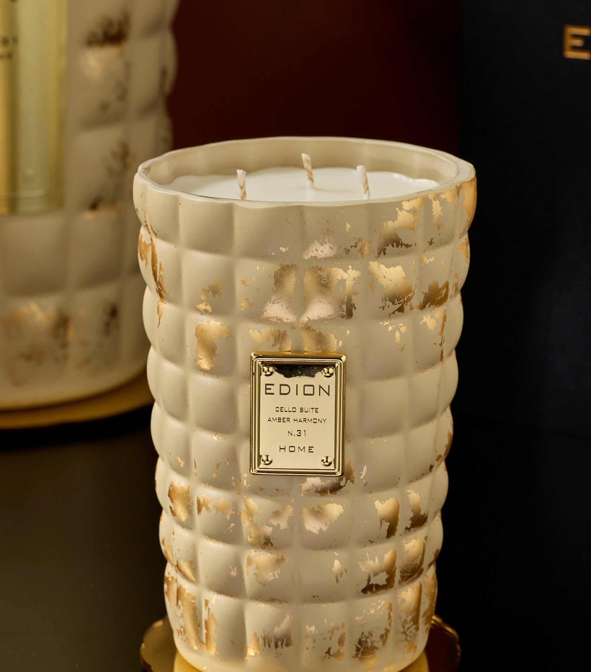 EDION No.31 Cello Suite Amber Harmony Candle (500g)