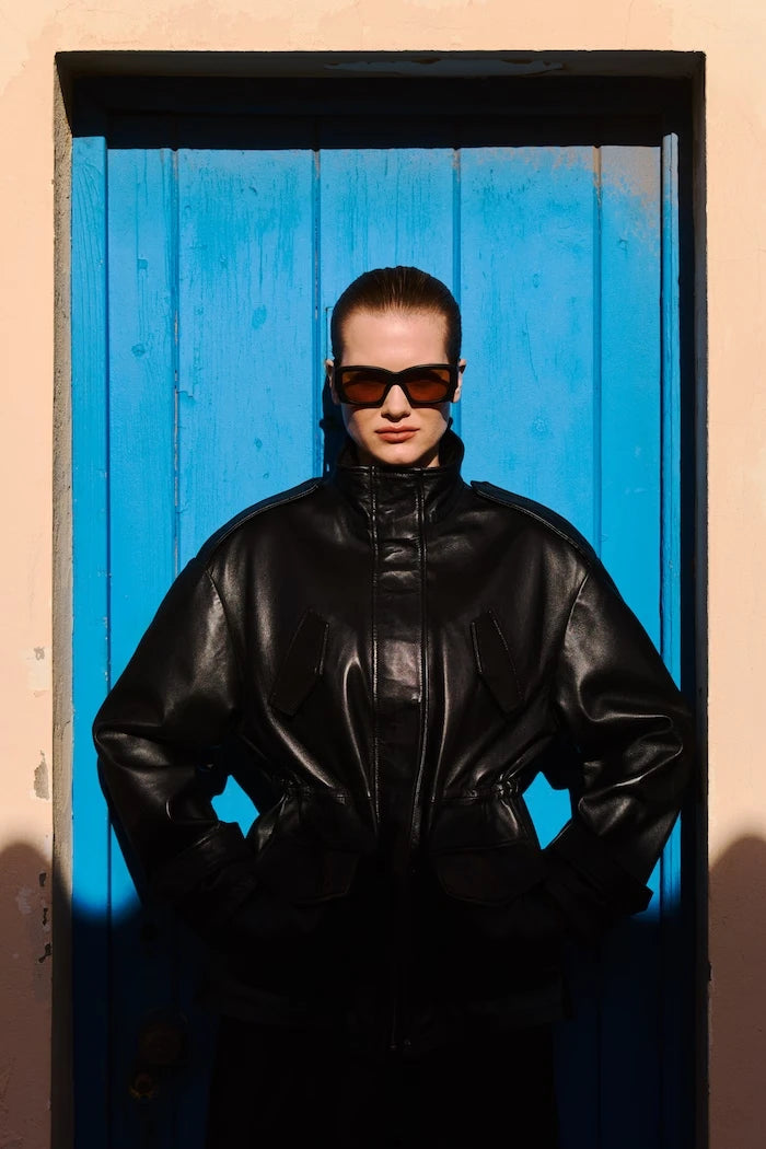 Answear.LAB ZEYA Leather Jacket from the Unscripted collection