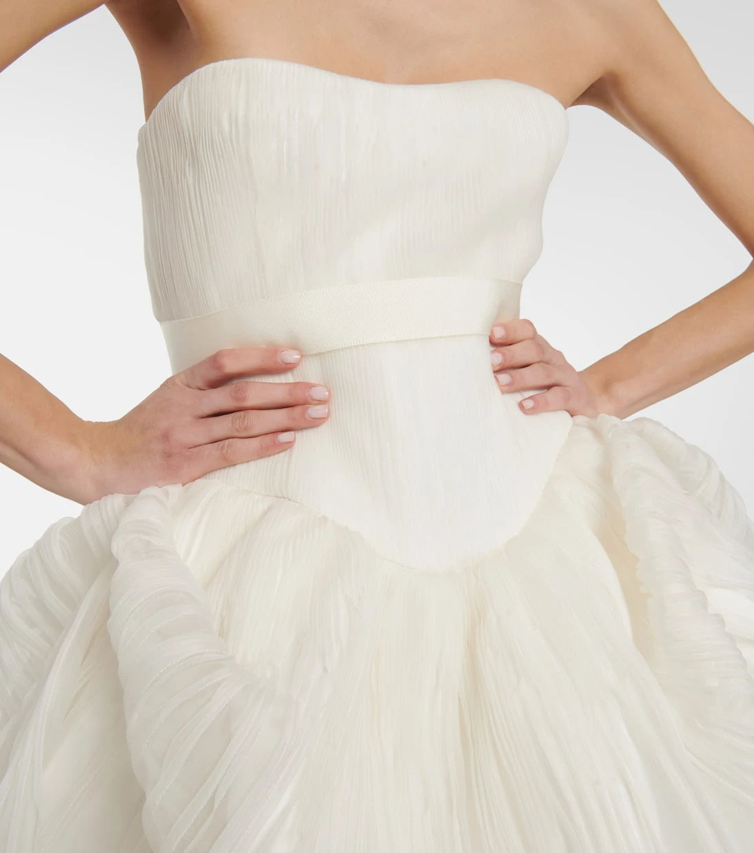 Danielle Frankel - Bridal Emory silk organza gown
