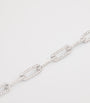 White Gold and Diamond Pavé Link Bracelet