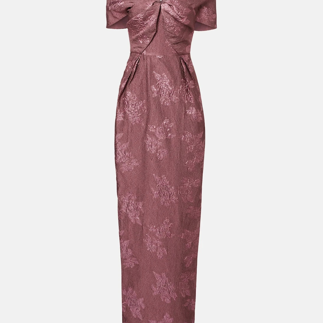 Rebecca Vallance - Levinia off-shoulder brocade gown