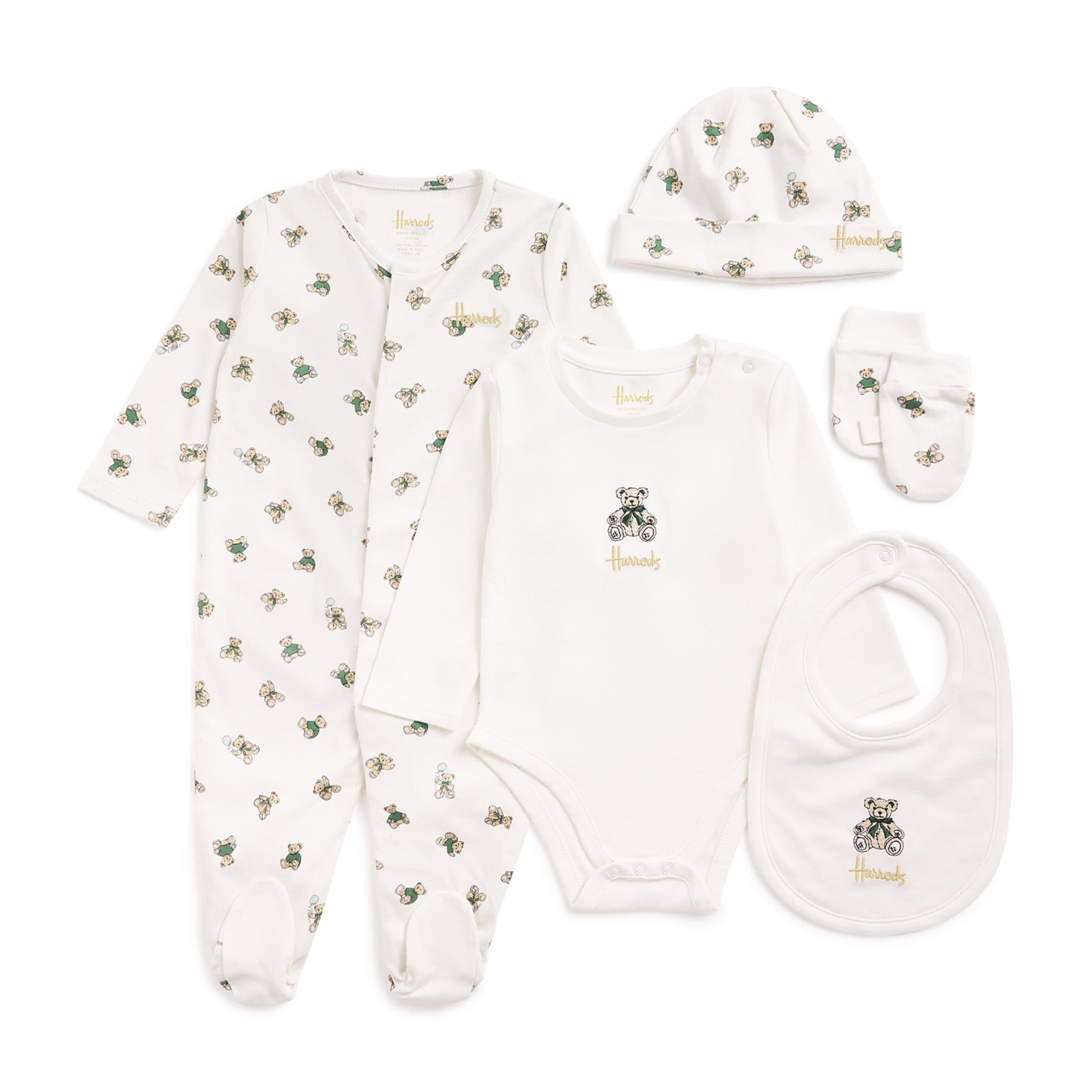 Pima Cotton Bear Baby Gift Set (0-18 Months)