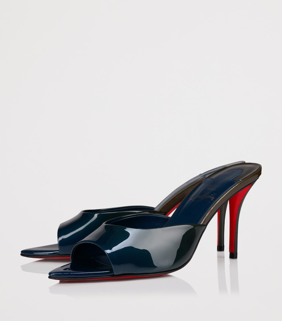 Miss Z Patent Leather Mules 80