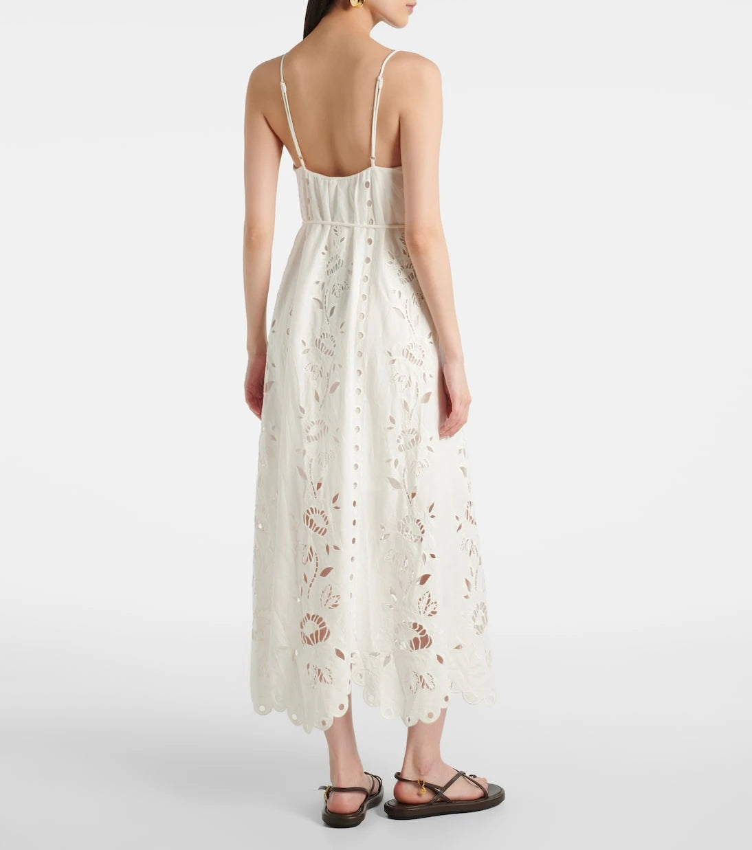 Farm Rio - Broderie anglaise maxi dress
