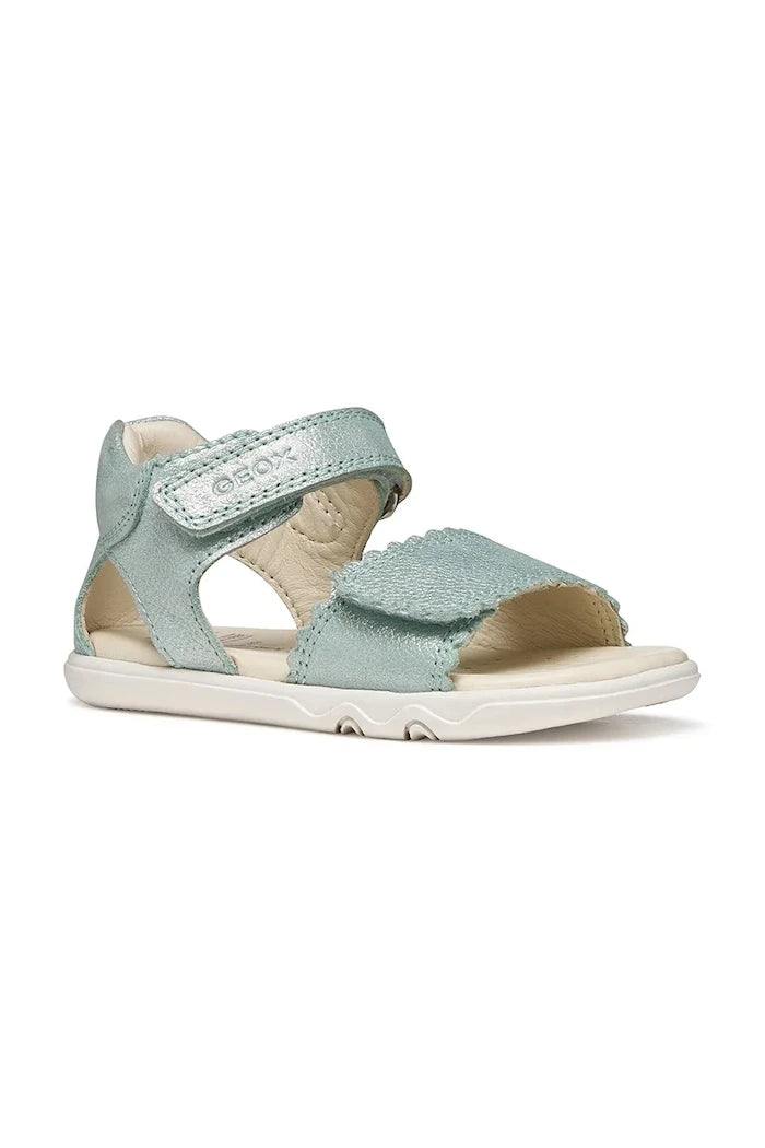 Детски сандали от кожа Geox SANDAL STEPPIEUP