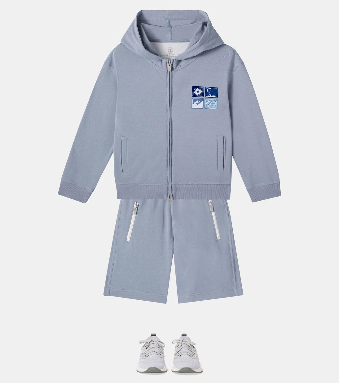 Brunello Cucinelli Kids - Cotton shorts