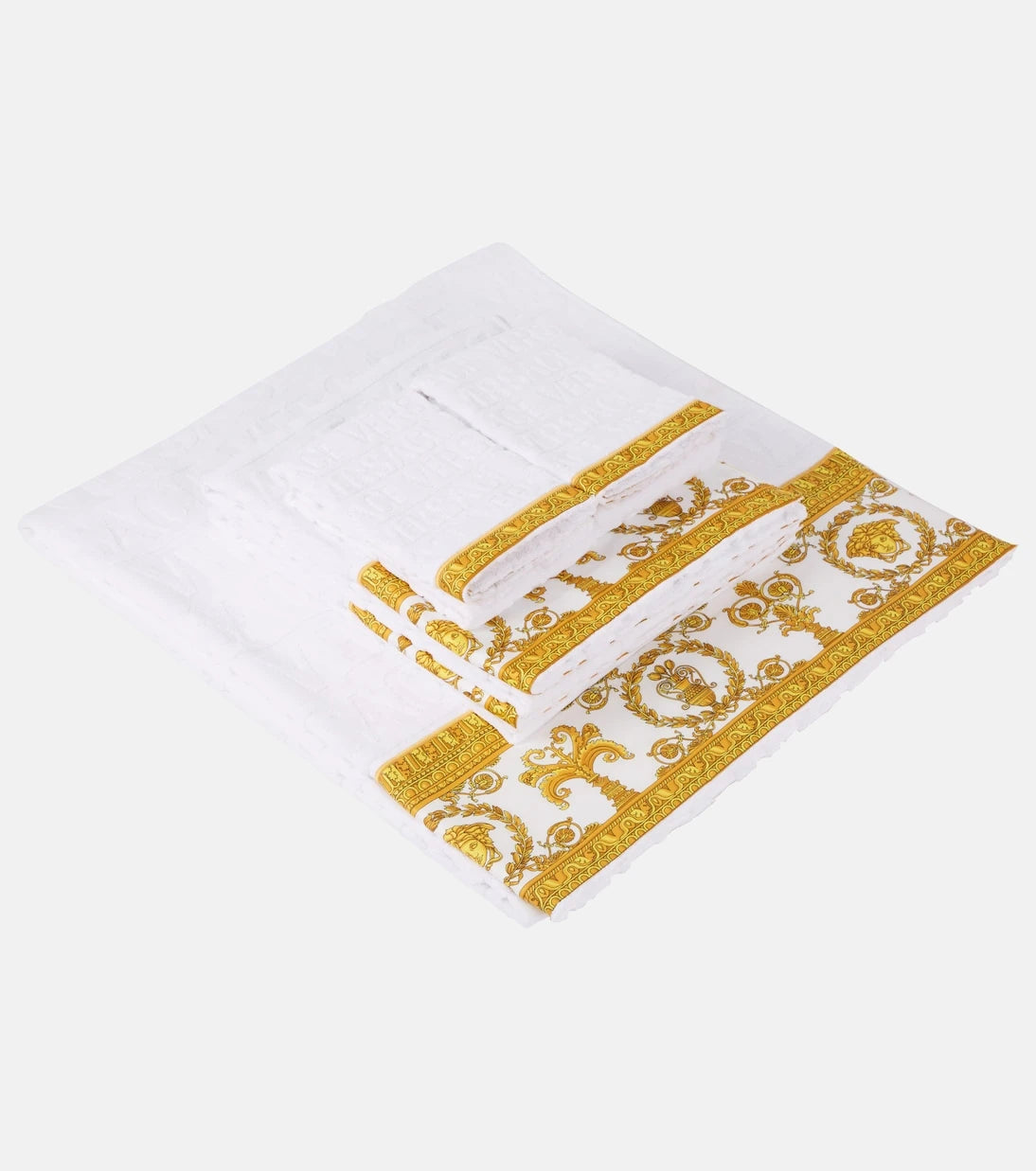 Versace Home - Set of 5 cotton terry towels