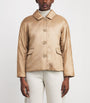 Beige The Cube Collared Jacket