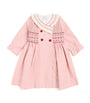 PEPA LONDON Smocked Double-Breasted Dress (12 Months-4 Years)