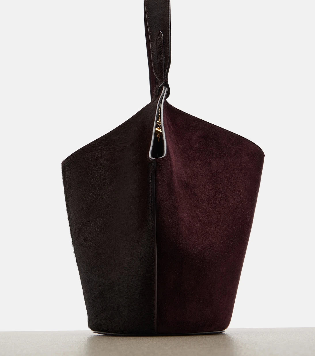 Khaite - Lotus Mini calf hair tote bag
