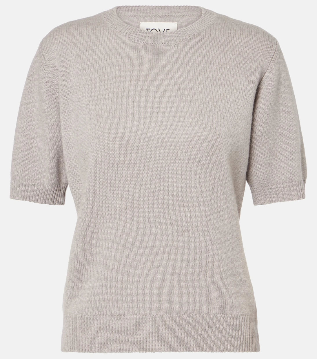 Tove - Lura knitted cashmere T-shirt