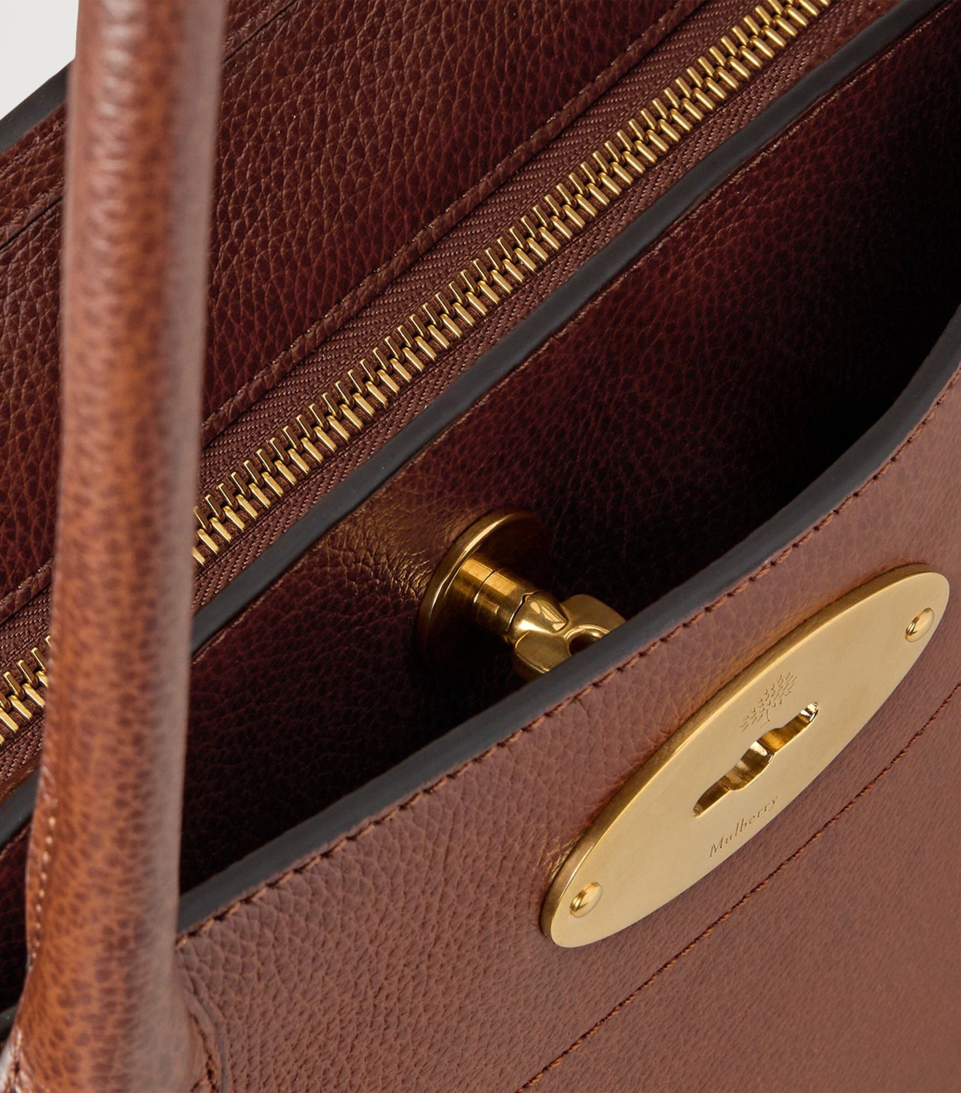 Mulberry Brown Leather Bayswater 9 to 5 Tote Bag