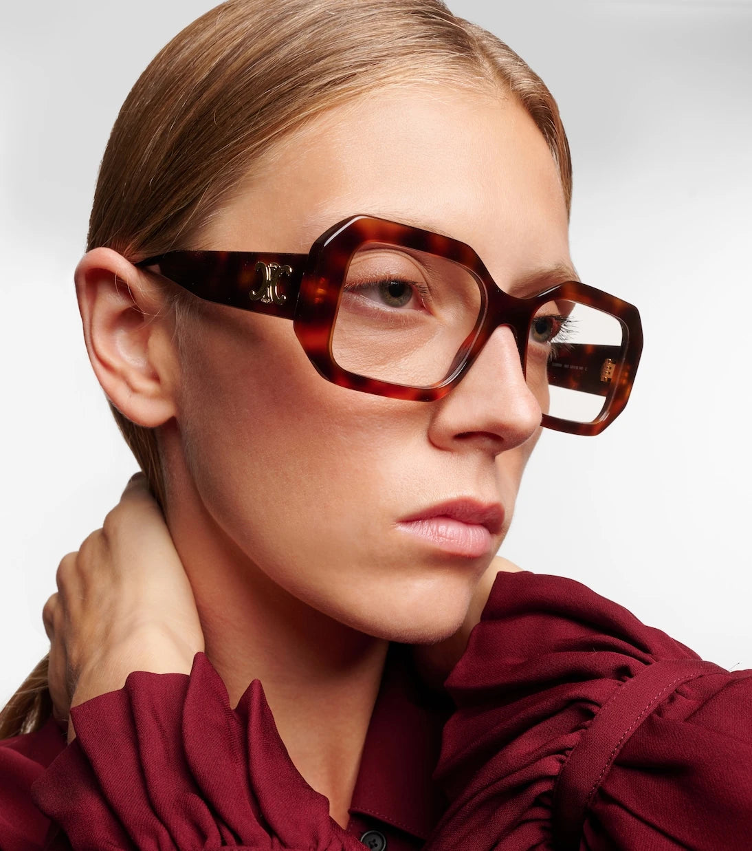 Celine Eyewear - Triomphe square glasses