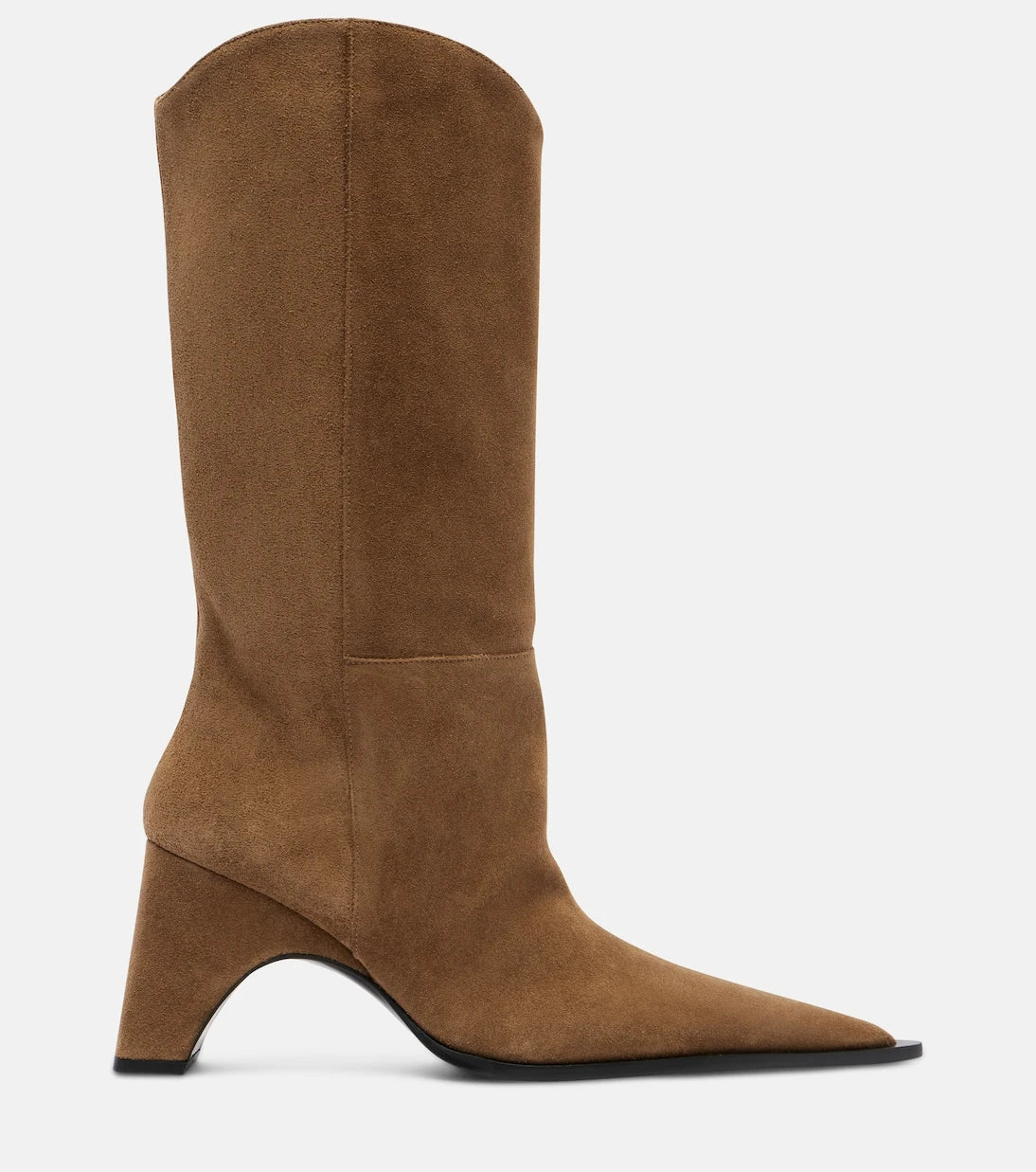 Coperni - Cowboy suede knee-high boots