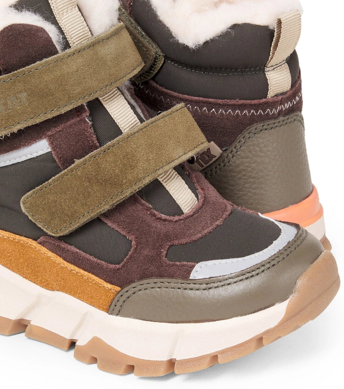 Wheat - Lucka Tex leather-trimmed boots