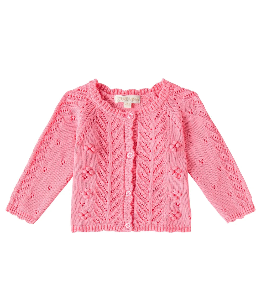 Louise Misha - Baby Challi cotton cardigan