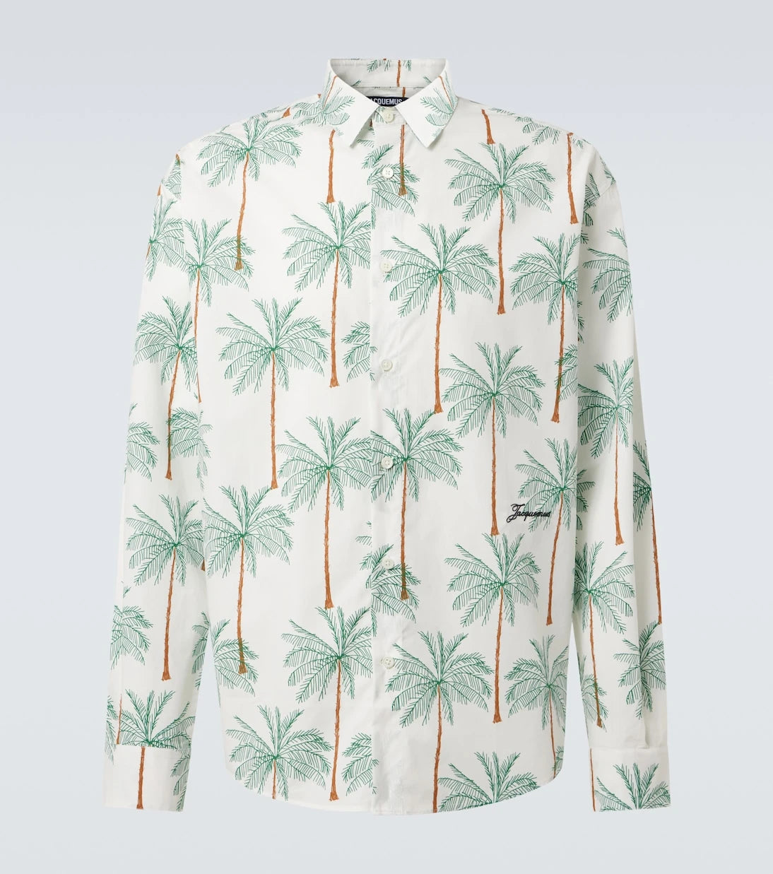 Jacquemus - Simon printed cotton shirt