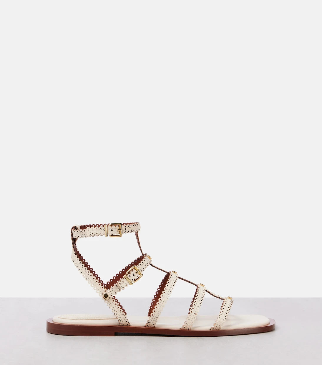 Zimmermann - Goldie leather sandals