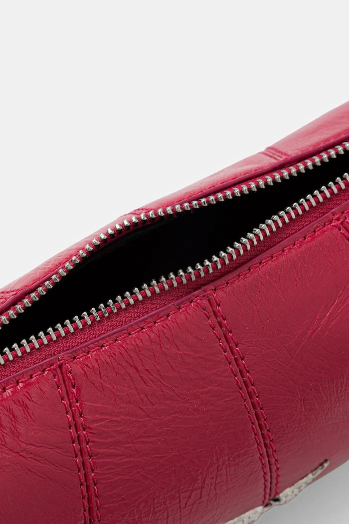 Zadig&Voltaire дамска чанта от кожа LE ROUDOUDOU VINTAGE PATENT