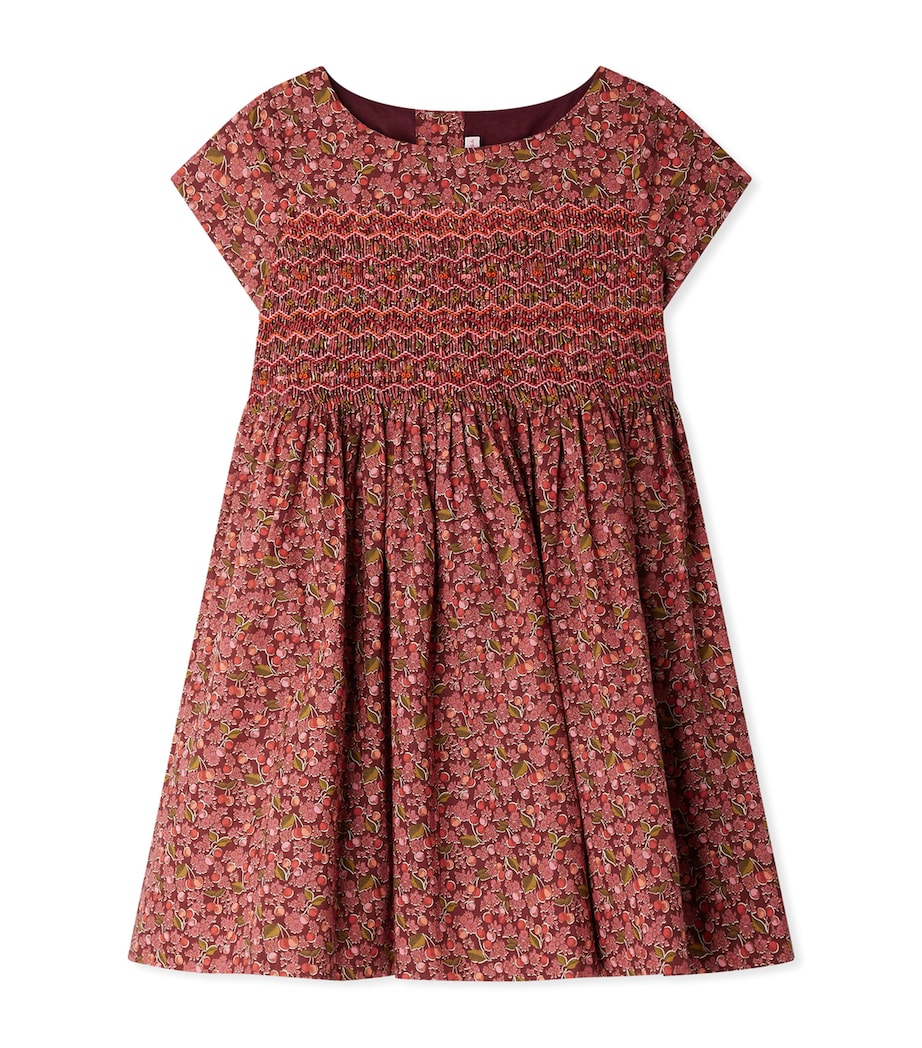 Red Organic Cotton Duchess Dress (10-12 Years)