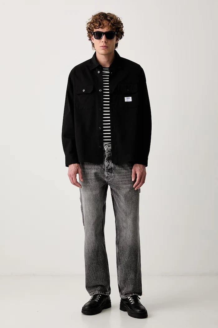 HUGO Blue erkek straight Carpenter/1 kot pantolon