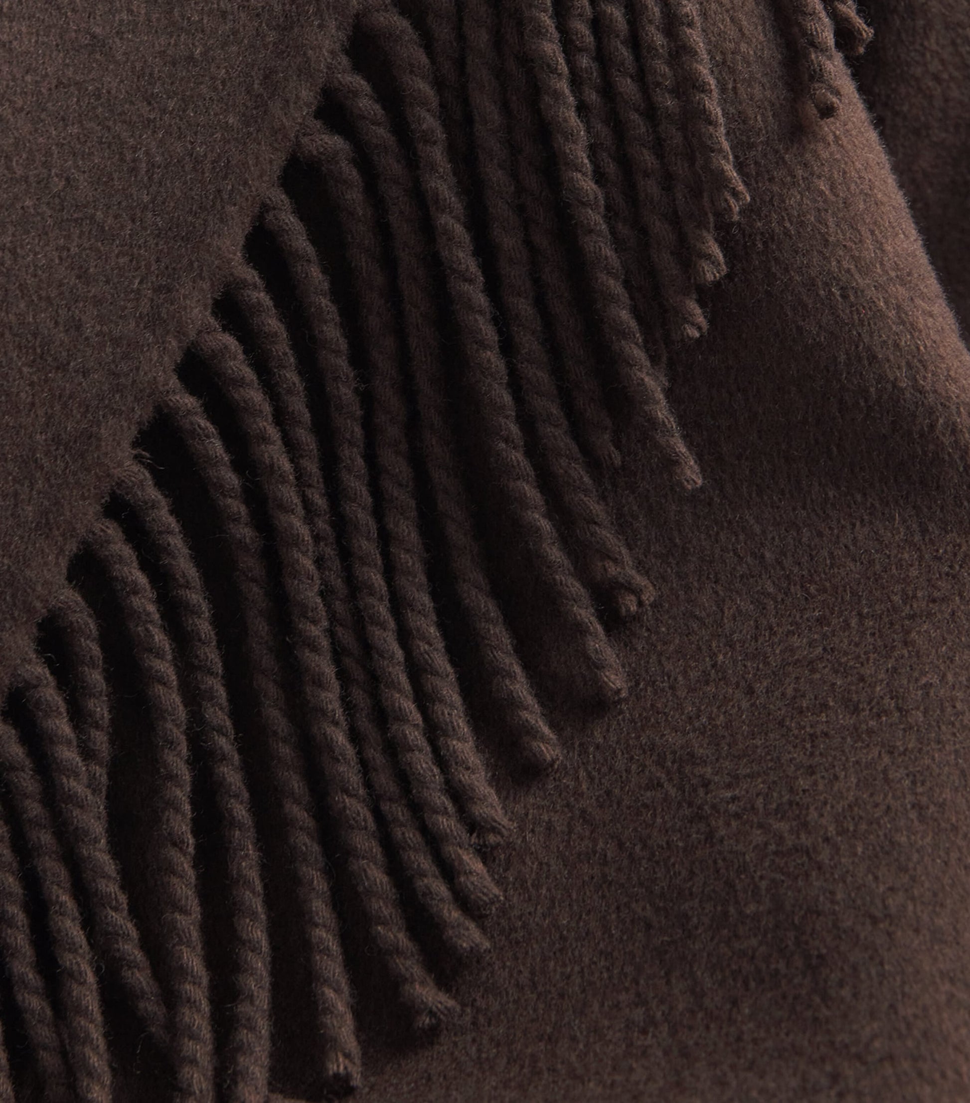 Wool Fringe Carrie Robe Coat