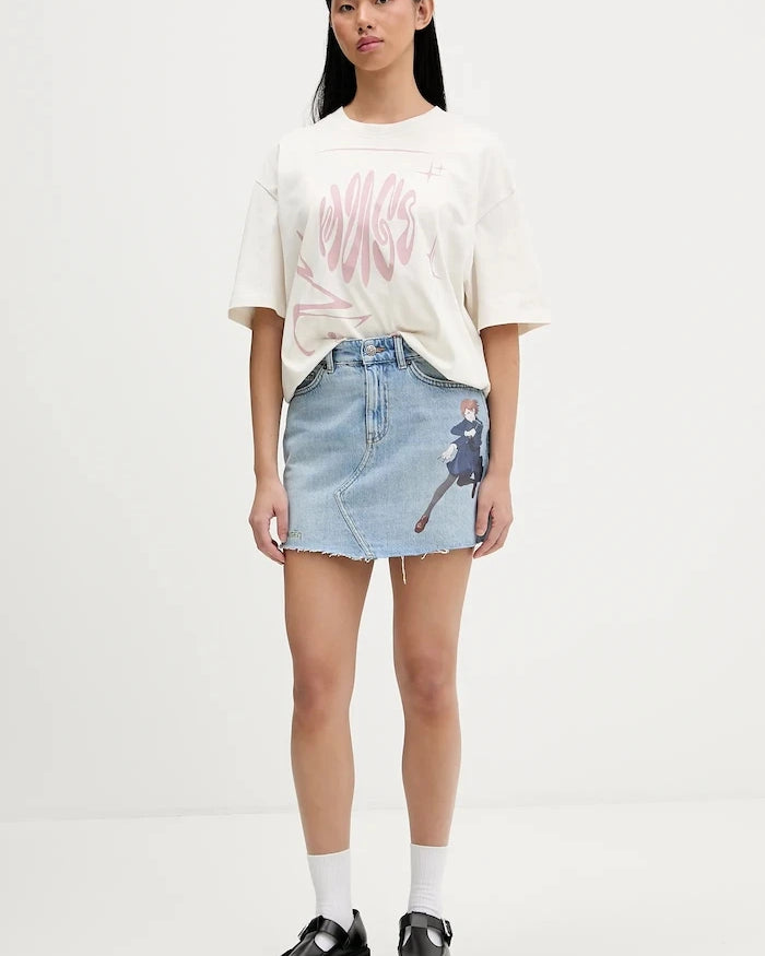 Hugo Blue Oversized_Tee_B_8 Pamuklu Tişört