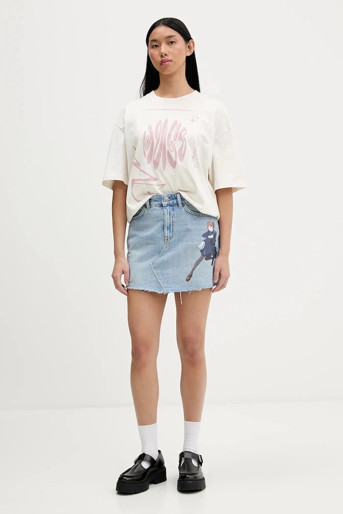 Hugo Blue Oversized_Tee_B_8 Pamuklu Tişört