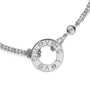 Cartier White Gold and Diamond LOVE Chain Bracelet
