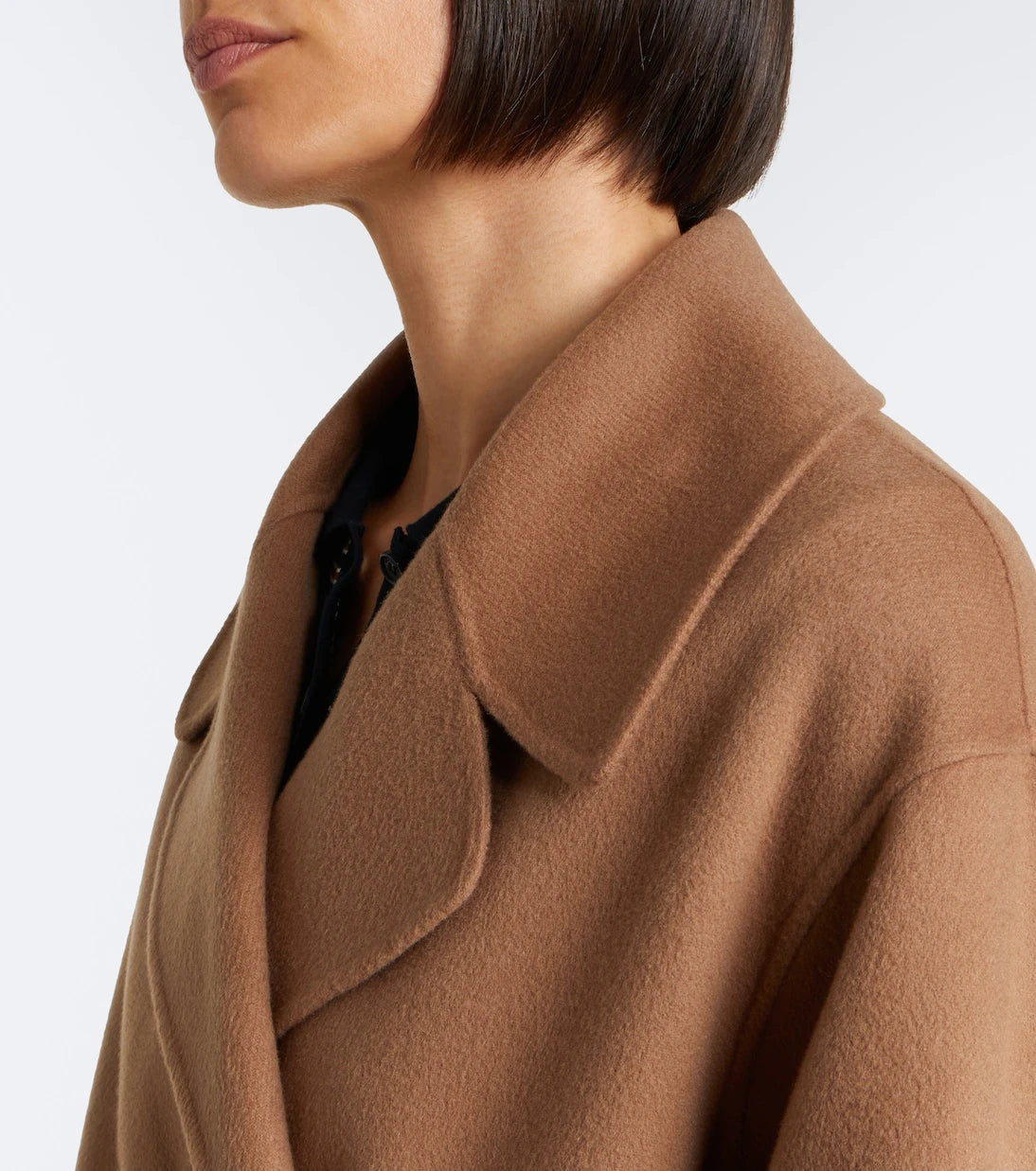 'S Max Mara - Double-breasted virgin wool coat