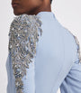 Jenny Packham Blue Embellished Babe Gown