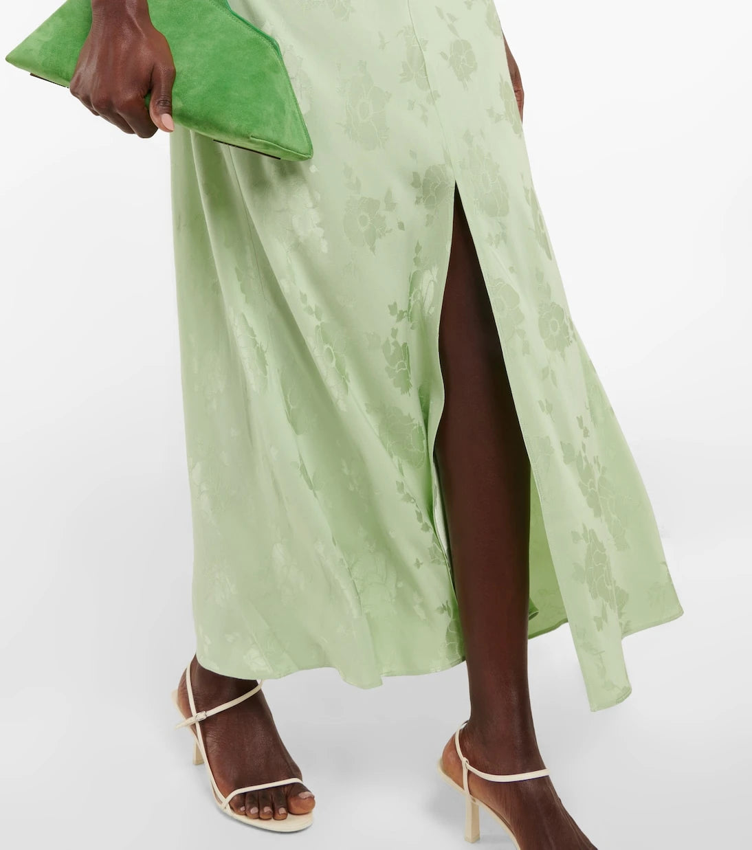 Rixo - Kendra floral halterneck dress