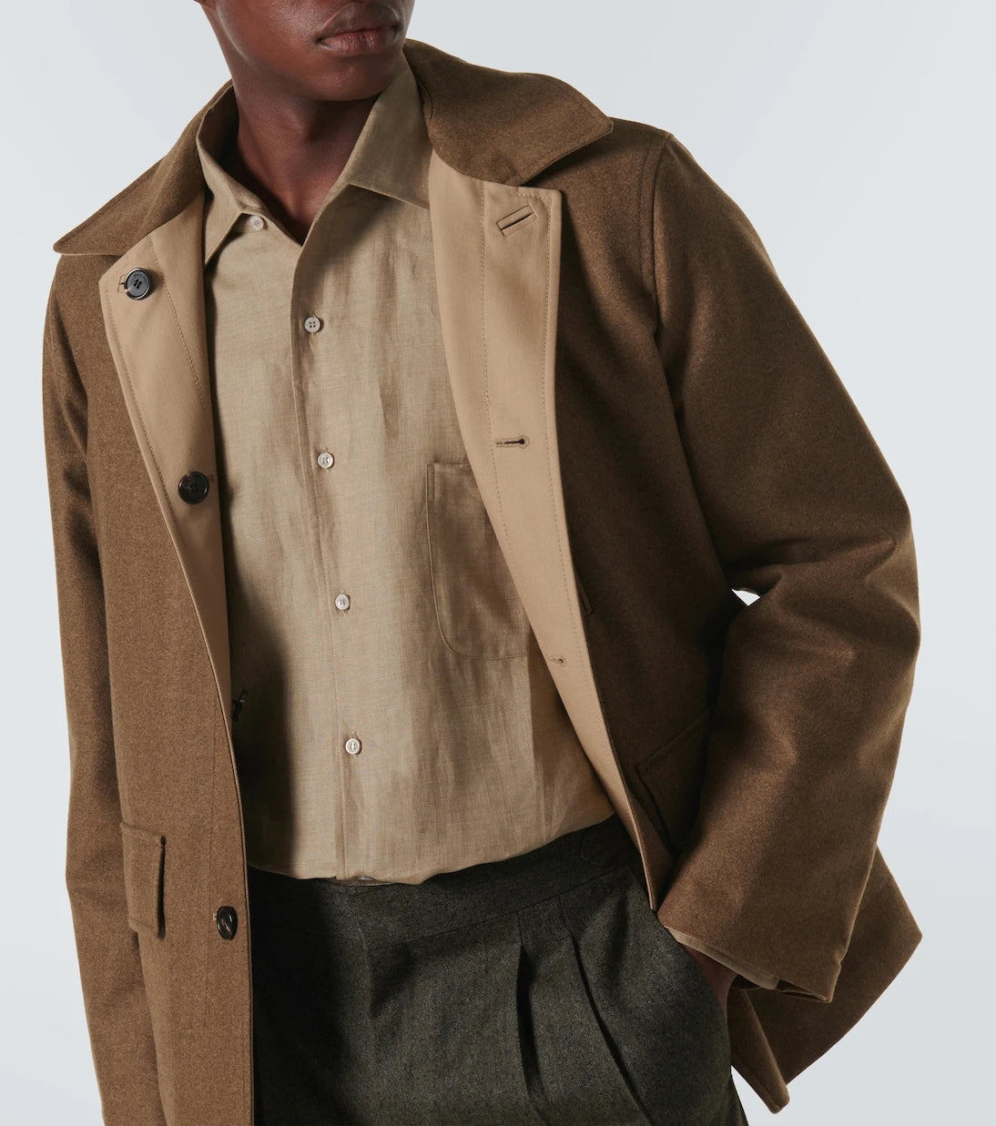 Loro Piana - قميص أندريه من الكتان