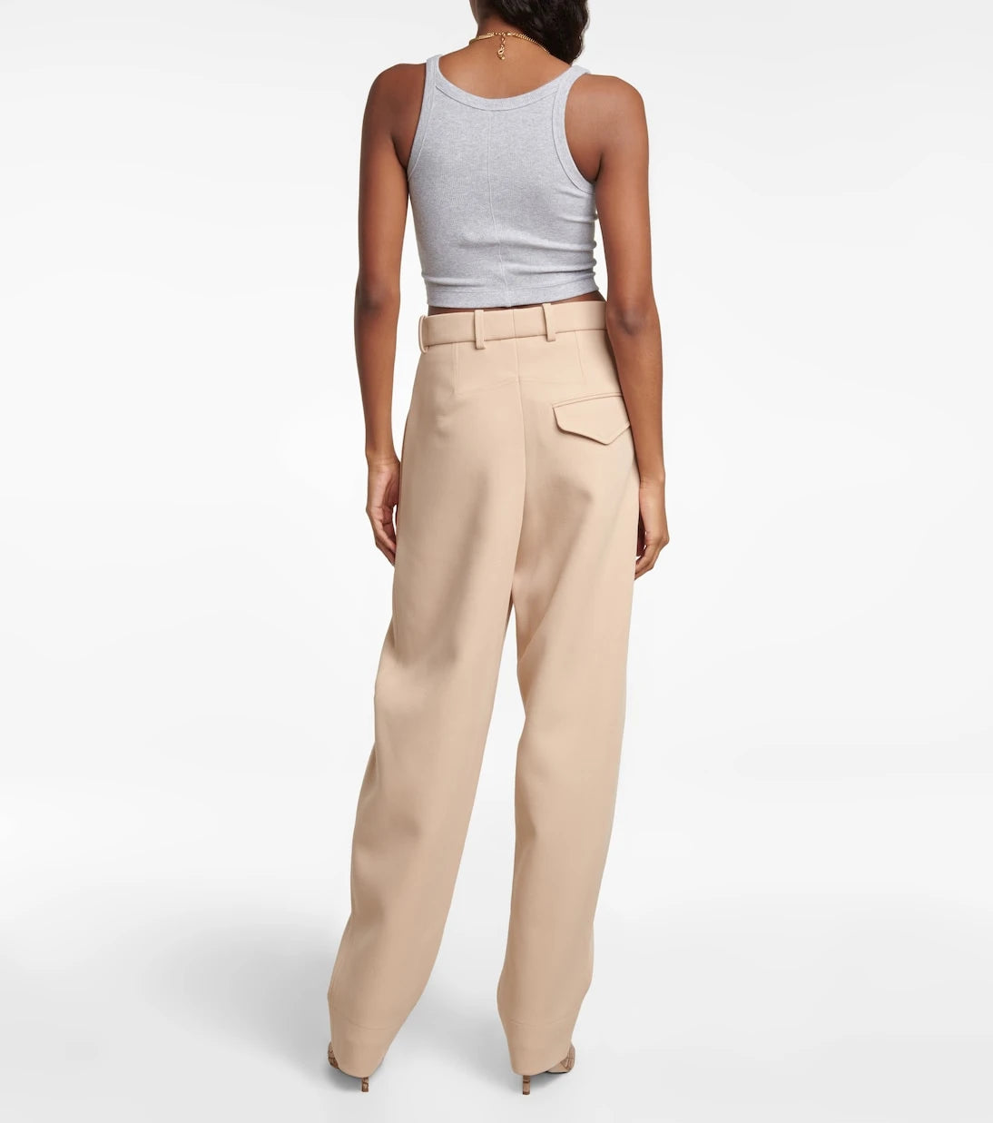 Wardrobe.NYC - x Hailey Bieber cotton-blend tank top