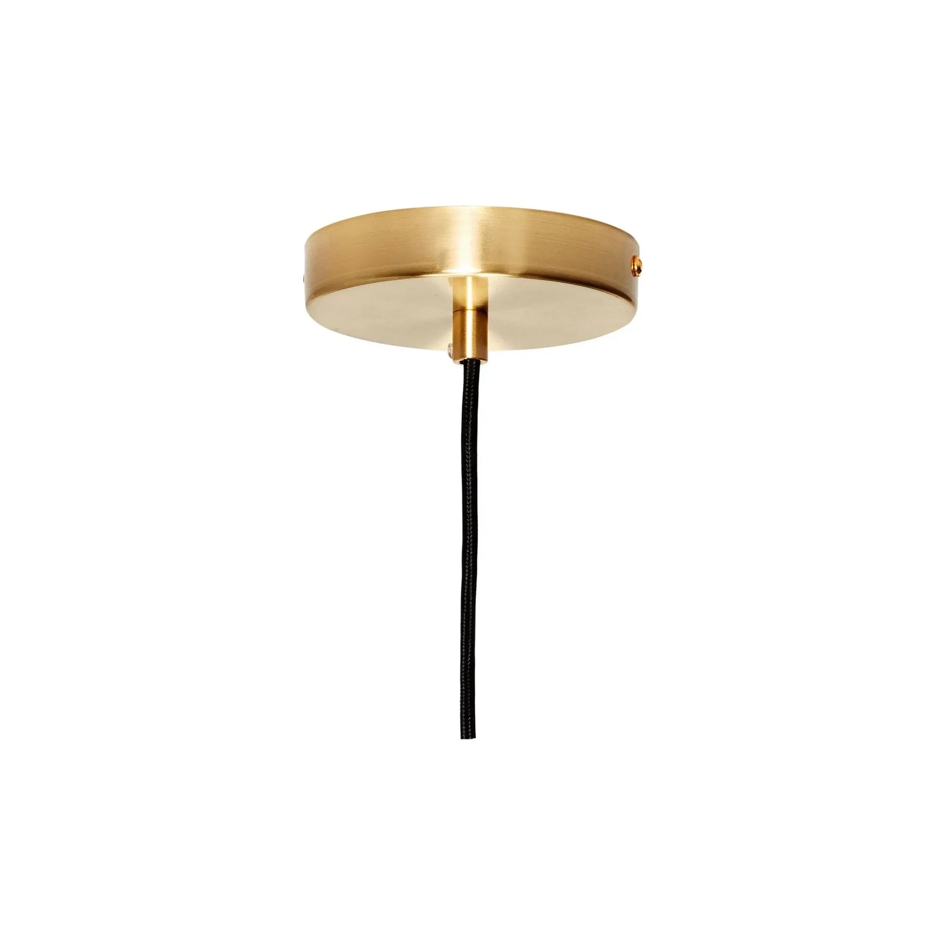 Hübsch - Ripple glass suspension | Green