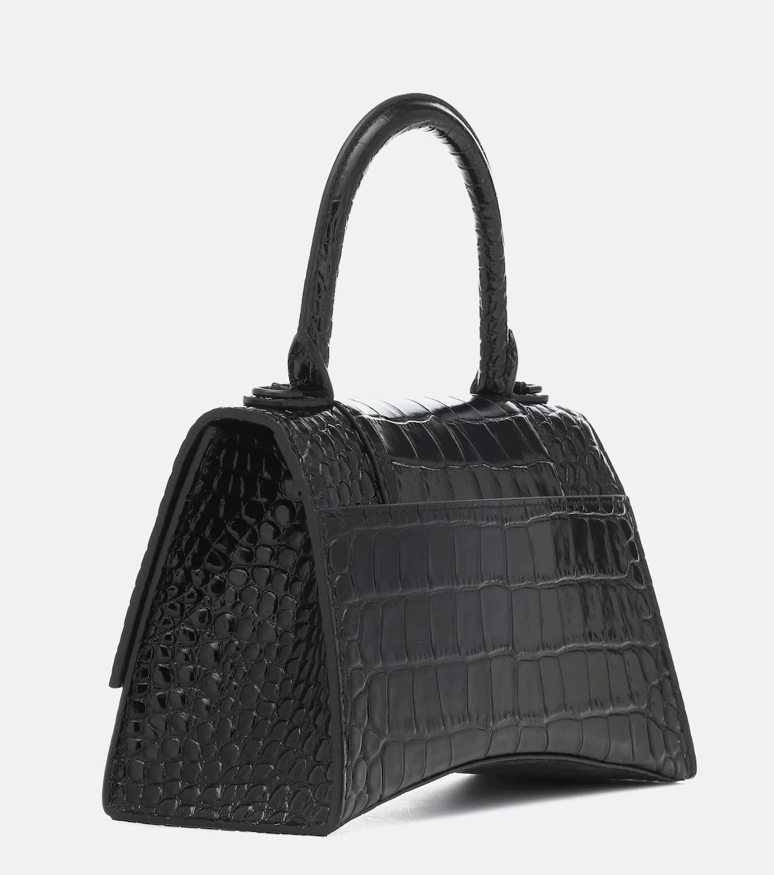 Balenciaga - حقيبة كتف Hourglass Small من الجلد