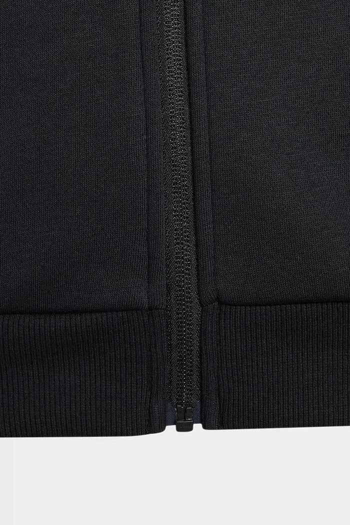 adidas çocuklar için pamuklu fermuarlı kapüşonlu sweatshirt