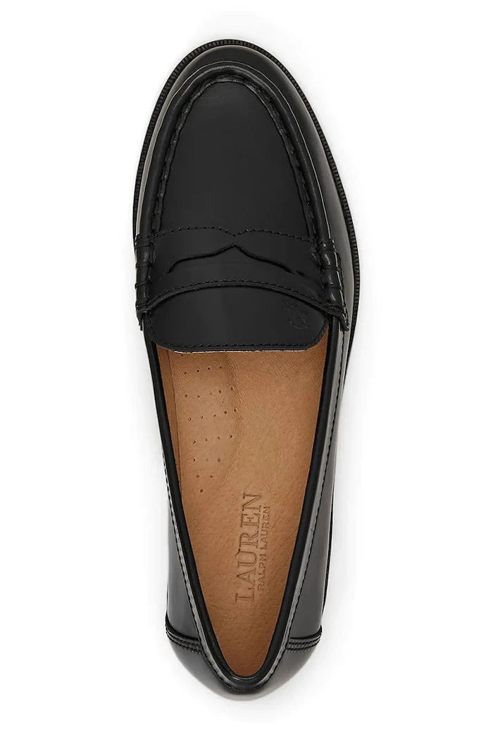 Кожени мокасини Lauren Ralph Lauren Wynnie